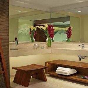 Mexico Honeymoon Packages Secrets The Vine Cancun Preferred Club Junior Suite Ocean View Bathroom