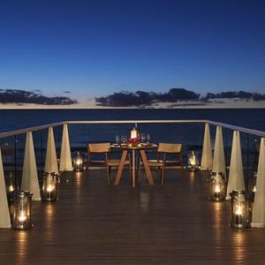 Mexico Honeymoon Packages Secrets The Vine Cancun Romantic Dinner On Deck