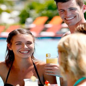 Mexico Honeymoon Packages Moon Palace Cancun Pool Bar