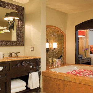 Mexico Honeymoons Packages Secrets Maroma Beach Junior Suite Partial Ocean View Bathroom