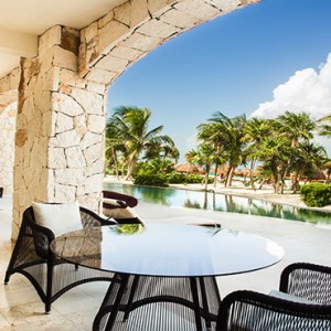 Mexico Honeymoons Packages Secrets Maroma Beach Presidential Suite Swim Out Terrace