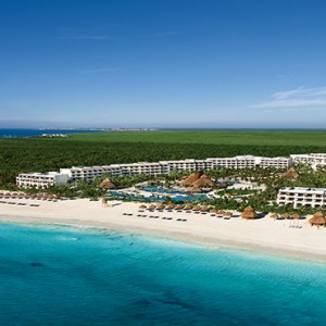 Mexico Honeymoons Packages Secrets Maroma Beach Aerial View