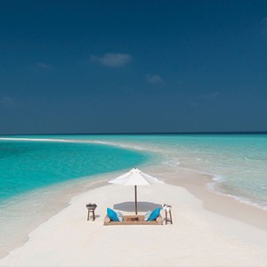 Milaidhoo Island Maldives - Luxury Maldives Honeymoon Packages - Sandbank1