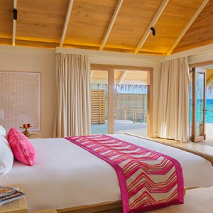 Milaidhoo Island Maldives - Luxury Maldives Honeymoon Packages - Water Pool Villa interior1