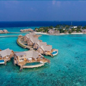 Milaidhoo Island Maldives - Luxury Maldives Honeymoon Packages - aerial view