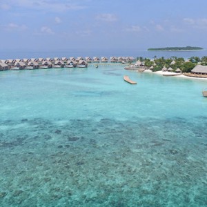 Milaidhoo Island Maldives - Luxury Maldives Honeymoon Packages - aerial view3