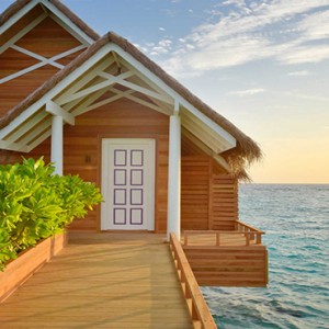 Milaidhoo Island Maldives - Luxury Maldives Honeymoon Packages - exterior of water pool villa