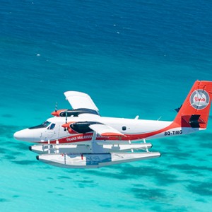 Milaidhoo Island Maldives - Luxury Maldives Honeymoon Packages - seaplane transfer