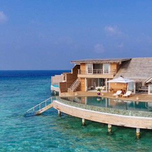 Milaidhoo Island Maldives - Luxury Maldives Honeymoon Packages - view of water pool villa