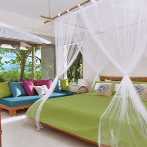 OBLU by Atmosphere at Helengali - Luxury Maldives Honeymoon Packages - Deluxe Beach Villa Interior