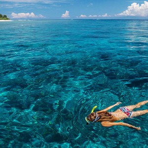 OBLU by Atmosphere at Helengali - Luxury Maldives Honeymoon Packages - snorkeling