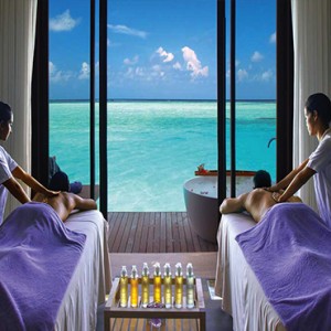 Ozen by Atmosphere at Maadhoo Island - Luxury Maldives Honeymoon Packages - Elena Spa treatment interior view