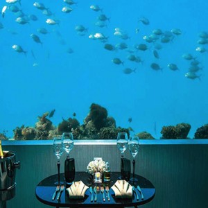 Ozen by Atmosphere at Maadhoo Island - Luxury Maldives Honeymoon Packages - M6m underwater restaurant2