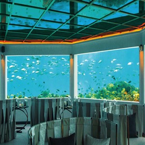 Ozen by Atmosphere at Maadhoo Island - Luxury Maldives Honeymoon Packages - M6m underwater restaurant3