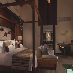 Ozen by Atmosphere at Maadhoo Island - Luxury Maldives Honeymoon Packages - OZEN Water suite bedroom