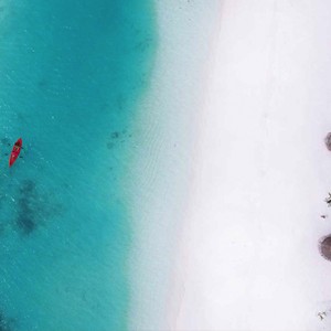 Ozen by Atmosphere at Maadhoo Island - Luxury Maldives Honeymoon Packages - aerial view2