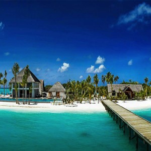 Ozen by Atmosphere at Maadhoo Island - Luxury Maldives Honeymoon Packages - resort exterior