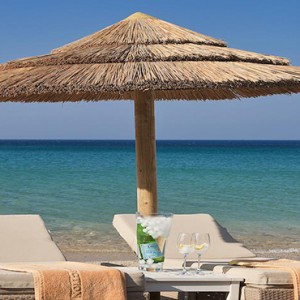 Royal Myconian Hotel and Thalassa Spa - Luxury Greece Honeymoon Packages - Beach