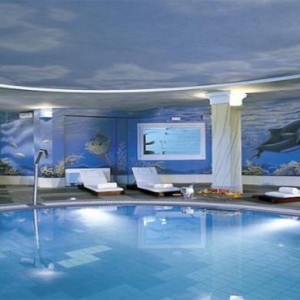 Royal Myconian Hotel and Thalassa Spa - Luxury Greece Honeymoon Packages - spa pool