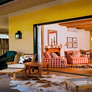 Samara Private Game Reserve - Luxury South Africa Honeymoon Packages - Karoo Suite terrace