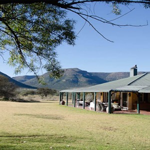 Samara Private Game Reserve - Luxury South Africa Honeymoon Packages - Karoo lodge accommodation exterior