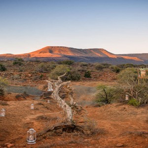 Samara Private Game Reserve - Luxury South Africa Honeymoon Packages - Star bed treehouse