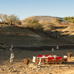 Samara Private Game Reserve - Luxury South Africa Honeymoon Packages - daytime picnic dining