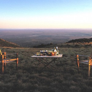 Samara Private Game Reserve - Luxury South Africa Honeymoon Packages - romantic safari dinner