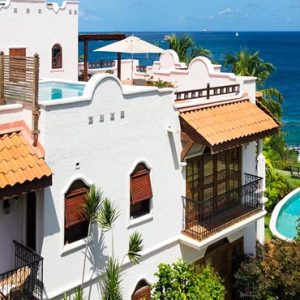 St Lucia Honeymoon Packages Cap Maison, St Lucia Ocean View Villa Suite Exterior