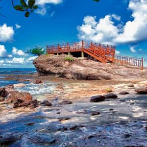 St Lucia Honeymoon Packages Cap Maison, St Lucia Rock Maison From Steps