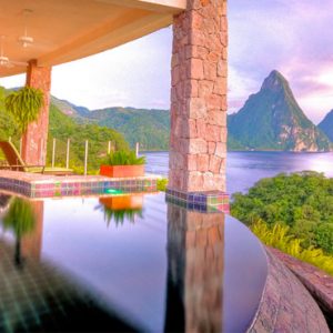 St Lucia Honeymoon Packages Jade Mountain Galaxy Sanctuary