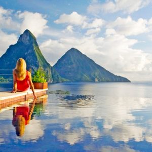 St Lucia Honeymoon Packages Jade Mountain Pool 3