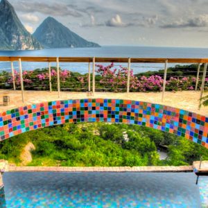 St Lucia Honeymoon Packages Jade Mountain Pool 6