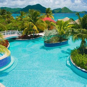 St Lucia Honeymoon Packages Sandals Grande St Lucian Resort Pool 5