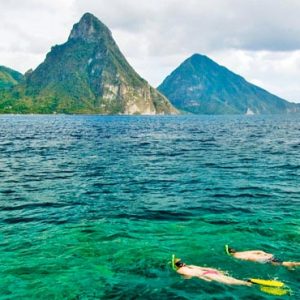 St Lucia Honeymoon Packages Jade Mountain Snorkelling