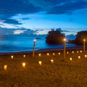 St Lucia Honeymoon Packages Jade Mountain Private Beach Dining