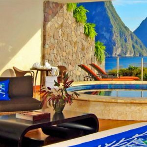 St Lucia Honeymoon Packages Jade Mountain Moon Sanctuary