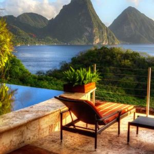 St Lucia Honeymoon Packages Jade Mountain Moon Sanctuary 2