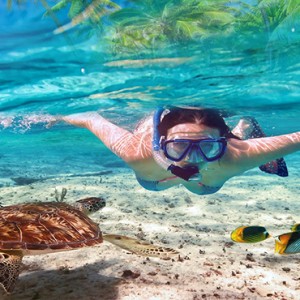 Sun Aqua Vilu Reef - Luxury Maldives honeymoon packages - snorkeling