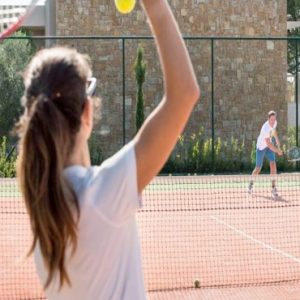 Tennis2 Ikos Olivia Resort Greece Honeymoons