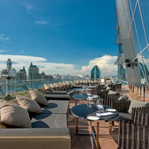The Okura Prestige Bangkok - Luxury Thailand Honeymoon Packages - Up and Above Bar at day