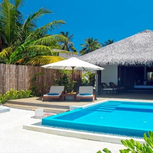 Velassaru Maldives - Luxury Maldives Honeymoon Packages - Beach Villa with pool view