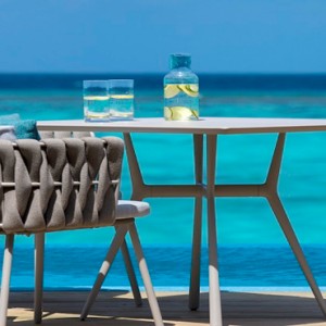 Velassaru Maldives - Luxury Maldives Honeymoon Packages - Water Suite deck view