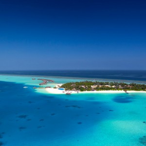 Velassaru Maldives - Luxury Maldives Honeymoon Packages - aerial view