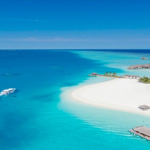 Velassaru Maldives - Luxury Maldives Honeymoon Packages - aerial view of resort