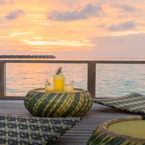 Velassaru Maldives - Luxury Maldives Honeymoon Packages - sunset view