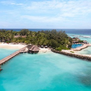 Vivanta By Taj - Coral Reef - Luxury Maldives Honeymoon Packages - aerial view1