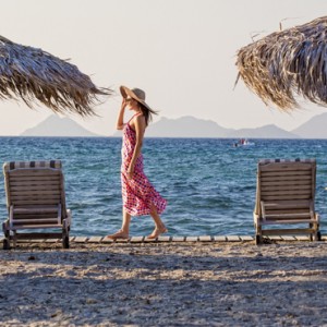 beach - Aqua Boutique Hotel and Spa - Luxury Greece Honeymoon Packages