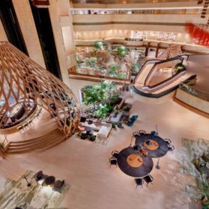 Atrium Lounge PARKROYAL COLLECTION Marina Bay Singapore Honeymoon Packages