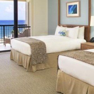 Deluxe Ocean View double - Turtle Bay Beach Resort - Luxury Hawaii Honeymoon Packages